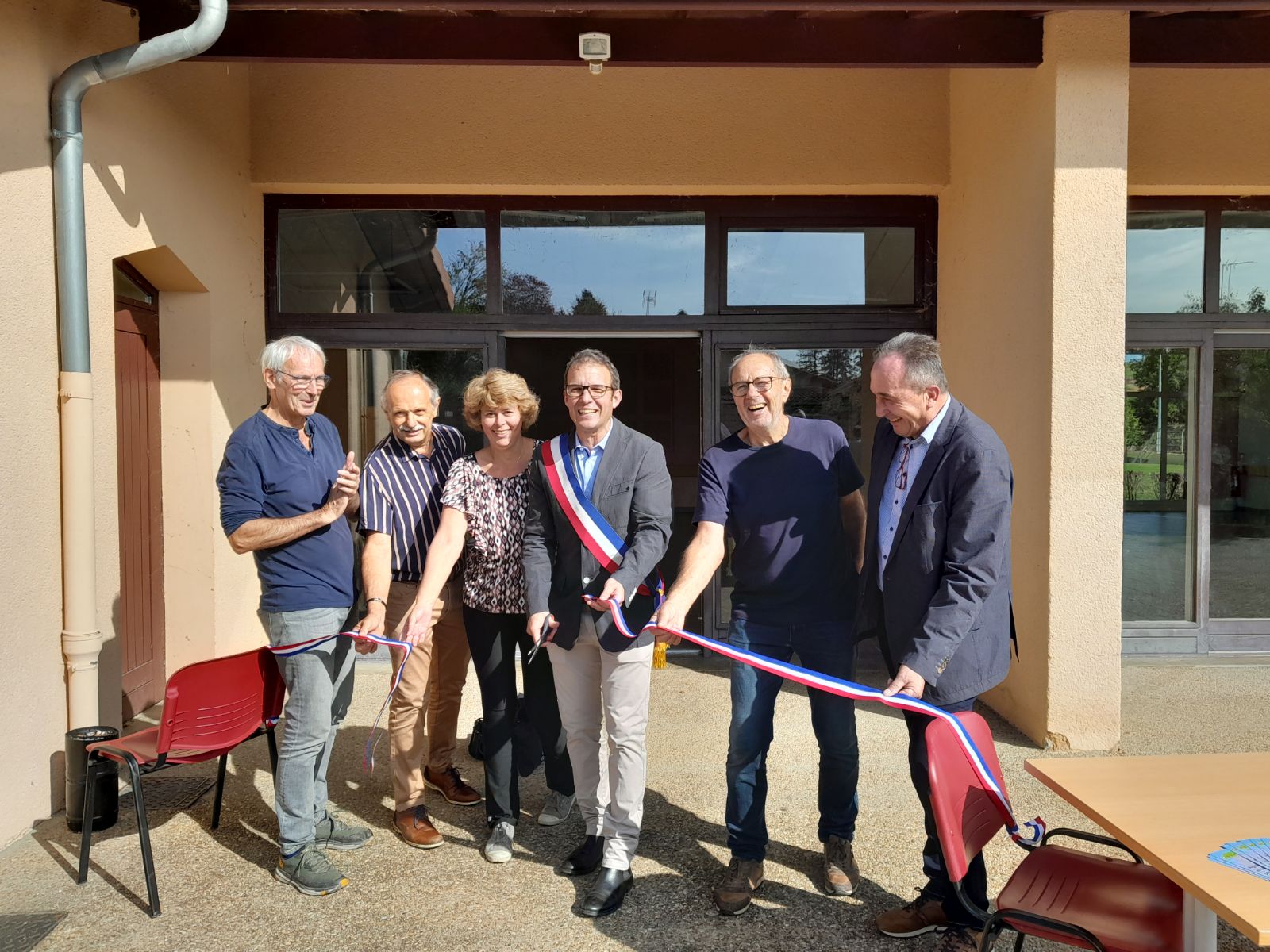 Inauguration de l’installation photovoltaïque de Frontenas