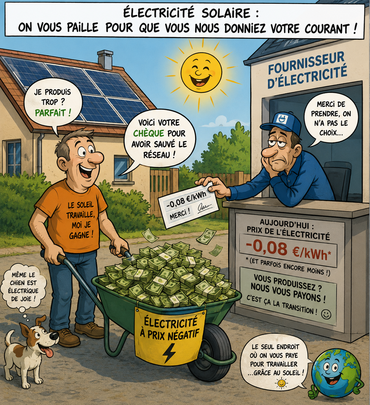 Revente en négatif !