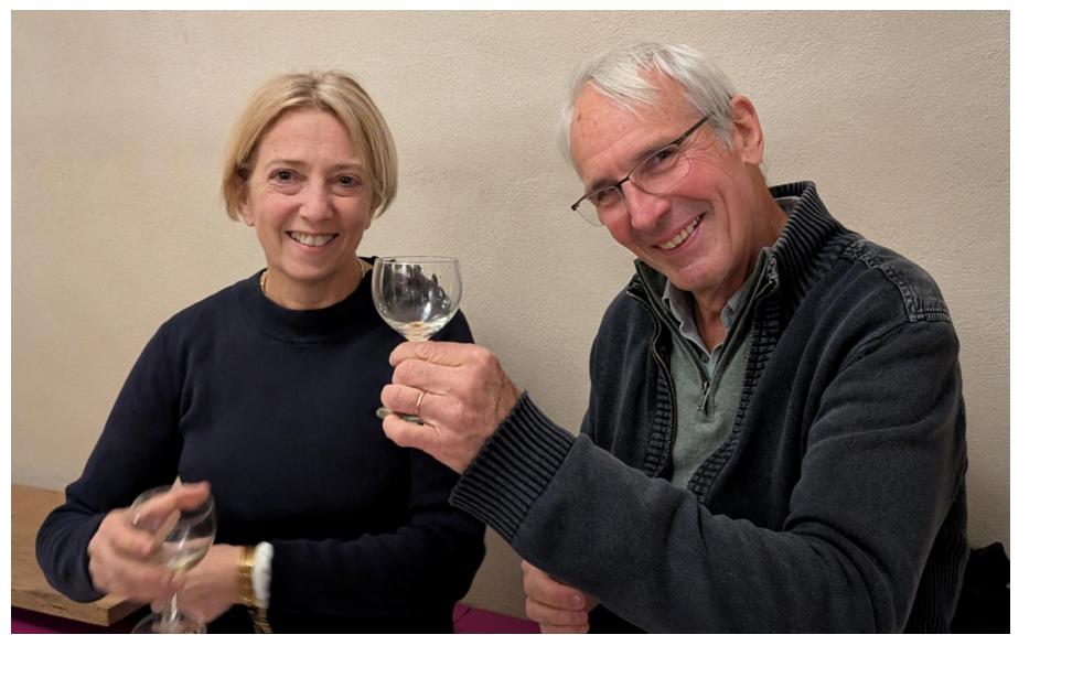 Bernard passe le flambeau à Nadine